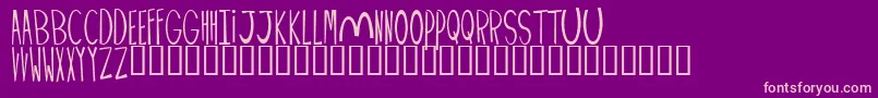 En savoir plus sur la police PALIMPUS Police PALIMPUS – polices roses sur fond violet