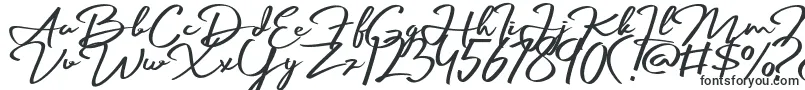 フォントPalmark – 筆で書かれたフォント