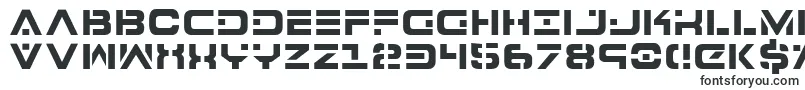 7thServiceSemiCondensed-fontti – Alkavat 7:lla olevat fontit