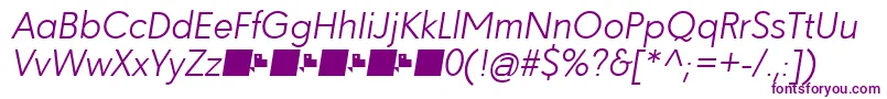 Paloseco LightItalic Font – Purple Fonts