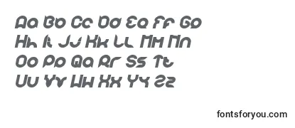 Pandaman Bold Italic Font