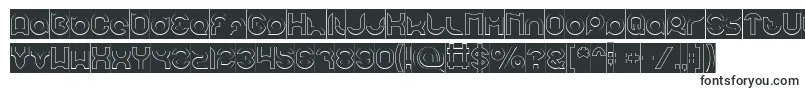 pandaman Hollow Inverse Font – Fonts for Discord