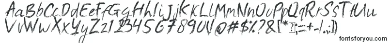 Шрифт Pantara – шрифты кистью