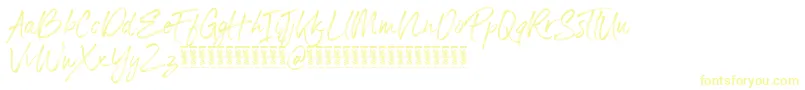 Panterick Demo Version Font – Yellow Fonts