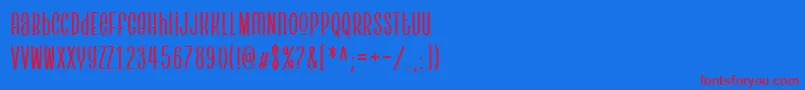 Más sobre la fuente Pantura fuente Pantura – Fuentes Rojas Sobre Fondo Azul