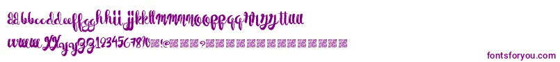 PaperScraps Font – Purple Fonts