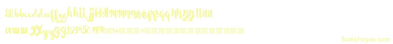 PaperScraps Font – Yellow Fonts