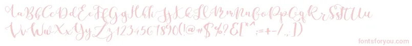 Parabellum Regular Font – Pink Fonts