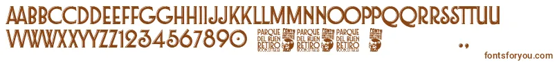 Parque del Buen Retiro Font – Brown Fonts