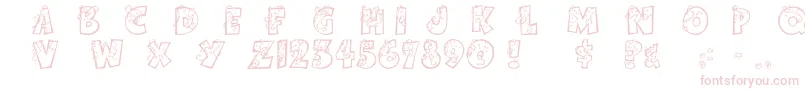 PartybyTom Font – Pink Fonts on White Background