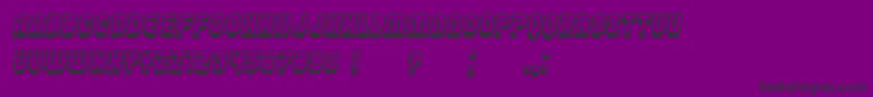 Password Italic Font – Black Fonts on Purple Background