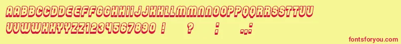 Password Italic Font – Red Fonts on Yellow Background