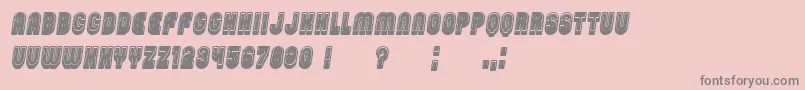 PasswordFilled Italic Font – Gray Fonts on Pink Background