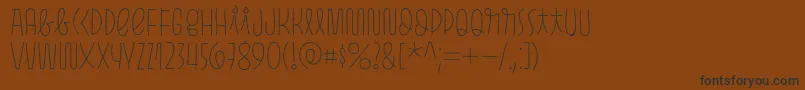 Más sobre la fuente Pasto Print Thin fuente Pasto Print Thin – Fuentes Negras Sobre Fondo Marrón