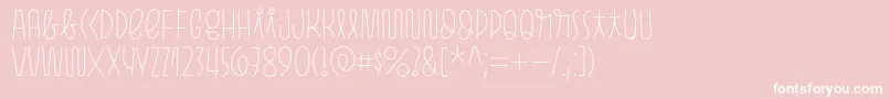 Saiba mais sobre a fonte Pasto Print Thin Fonte Pasto Print Thin – fontes brancas em um fundo rosa