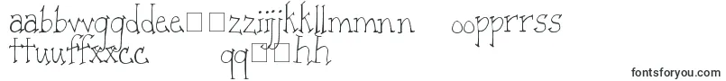 Patient Paige-Schriftart – usbekische Schriften