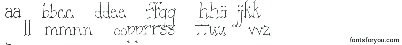Patient Paige-Schriftart – lettische Schriften