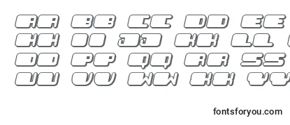 フォントPatrioticFlat Italic