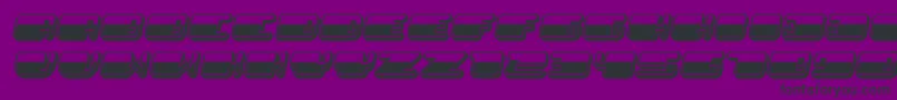 Weitere Informationen zur PatrioticNoStars Italic-Schriftart PatrioticNoStars Italic-Schriftart – Schwarze Schriften auf violettem Hintergrund