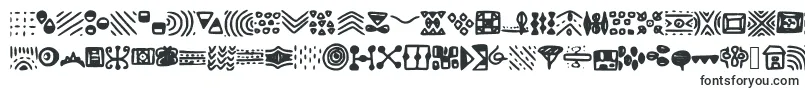 Шрифт Patterns – шрифты Фигуры