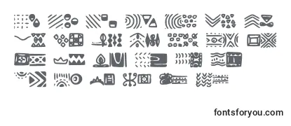 Patterns Font