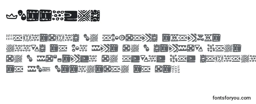 Patterns Font