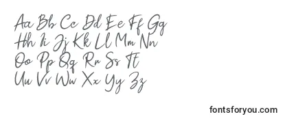 Paul Signature Font