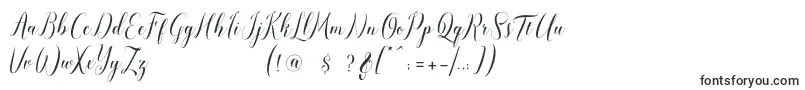 Czcionka pauline script – czcionki kaligraficzne
