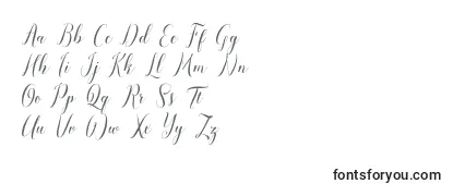 Pauline script Font