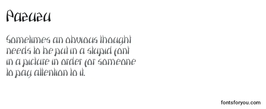Pazuzu (136593) Font