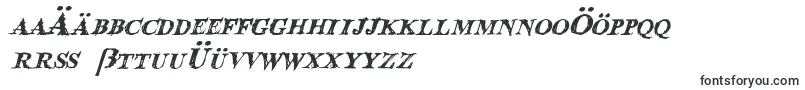Шрифт Bloodcrowi – немецкие шрифты