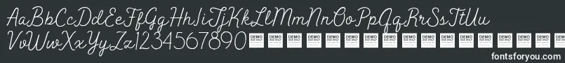 Peak Times   Demo Font – White Fonts