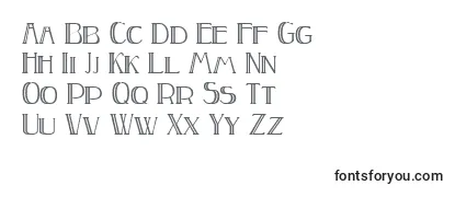PEAKE Doubled Font