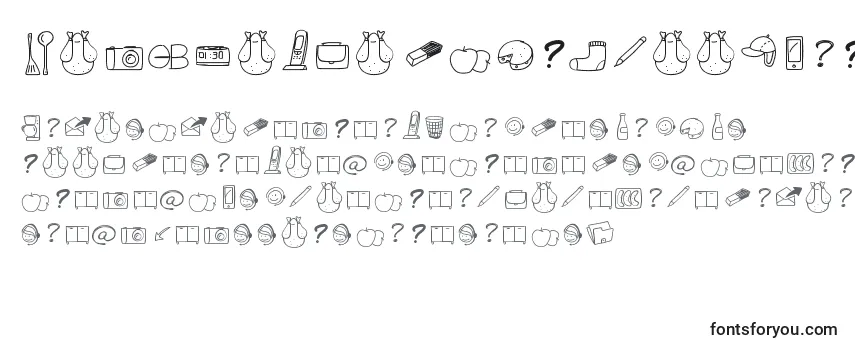 Schriftart PeaxWebdesignFreeIcons (136620)