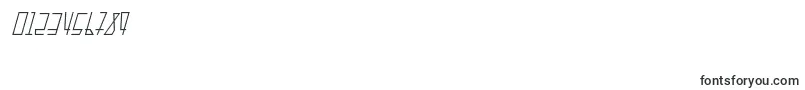 PelanquierItalic Font – Fonts for Numbers and Digits