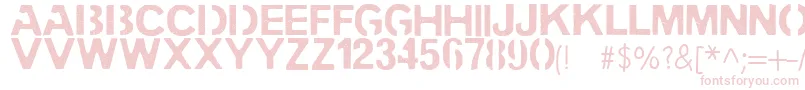 Weitere Informationen zur PENCIL STENCIL-Schriftart PENCIL STENCIL-Schriftart – Rosa Schriften