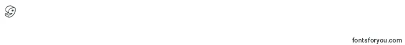 フォントPenguin Regular – フォント数字9