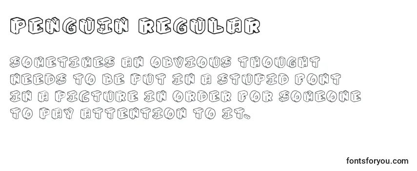 Шрифт Penguin Regular