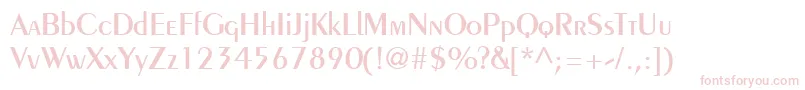 Penguin-Schriftart – Rosa Schriften