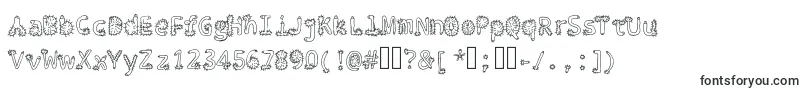 Шрифт Penis Typography Regular – шрифты для табличек и знаков