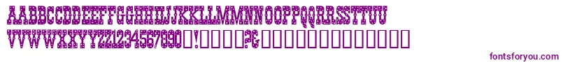 Pentagon Font – Purple Fonts