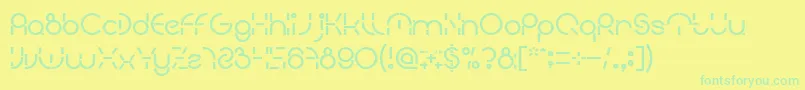Lisätietoja PEOPLE QUARK Bold-fontista PEOPLE QUARK Bold-fontti – vihreät fontit keltaisella taustalla