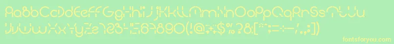 More about PEOPLE QUARK Bold Font PEOPLE QUARK Bold Font – Yellow Fonts on Green Background