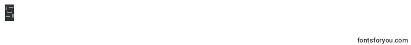 PEOPLE QUARK Hollow Inverse Font – Fonts for Digit 5