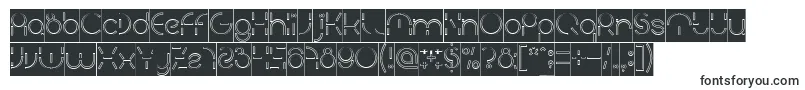 PEOPLE QUARK Hollow Inverse-fontti – Fontit Macille