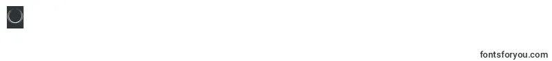 PEOPLE QUARK Hollow Inverse Font – Fonts for Digit 0