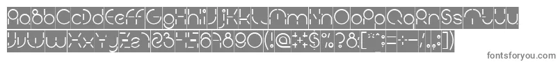 PEOPLE QUARK Inverse Font – Gray Fonts