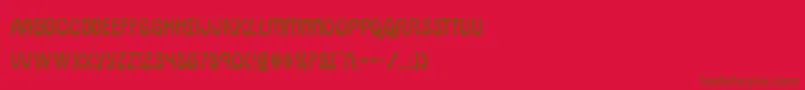 fuente pepperlandexpand – Fuentes Marrones Sobre Fondo Rojo