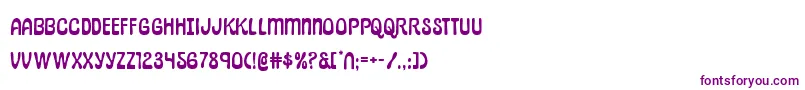pepperlandexpand-Schriftart – Violette Schriften