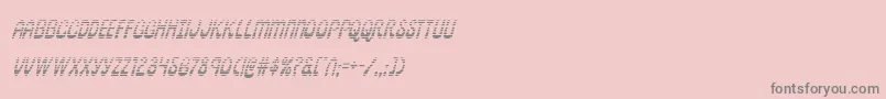 Шрифт pepperlandgradital – серые шрифты на розовом фоне